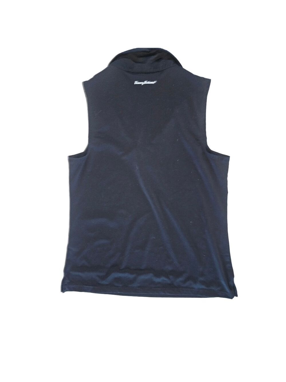 Tommy Bahama Golf Sleeveless 1/4 Zip Top – Black (Women’s Large) - Picture 4 of 8